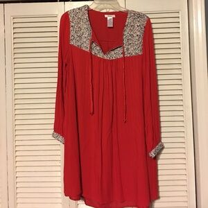 EUC‎ Ladies Boutique Red Dress